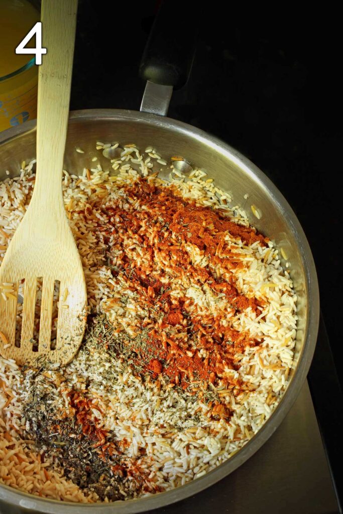 Seasoned Rice Pilaf (RiceaRoni Without the Box!)