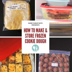 How to Make & Store Frozen Cookie Dough - Good Cheap Eats