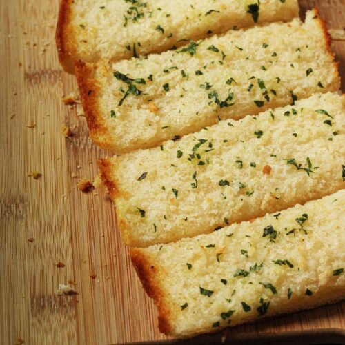 How To Make Frozen Garlic Bread (20 Cents/serving) - Good Cheap Eats