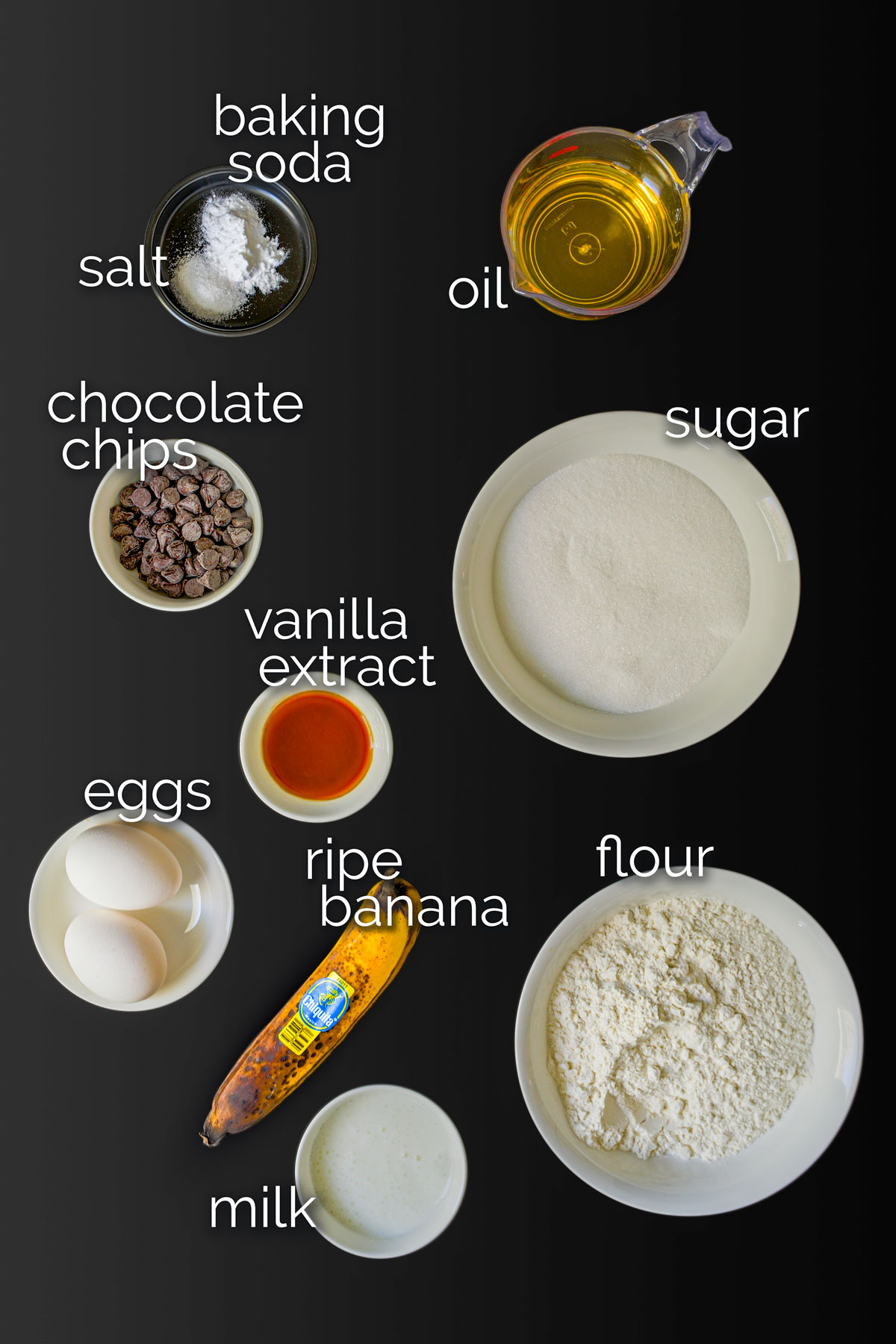 ingredients for instant pot banana bread.