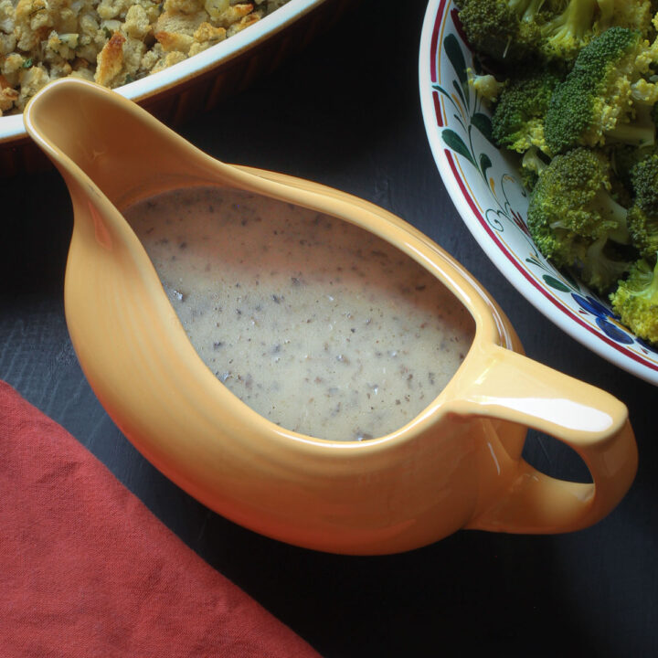 Mushroom and Onion Gravy Recipe for the Freezer