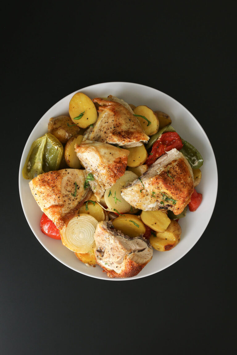 Baked Chicken and Vegetables - Good Cheap Eats