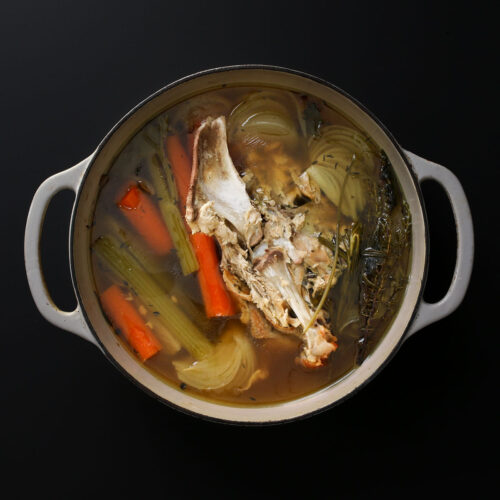 What to Do with the Turkey Bones? Make Stock! - Good Cheap Eats