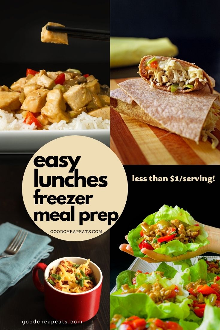 Easy Lunches Freezer Meal Prep: Free Plan - Good Cheap Eats