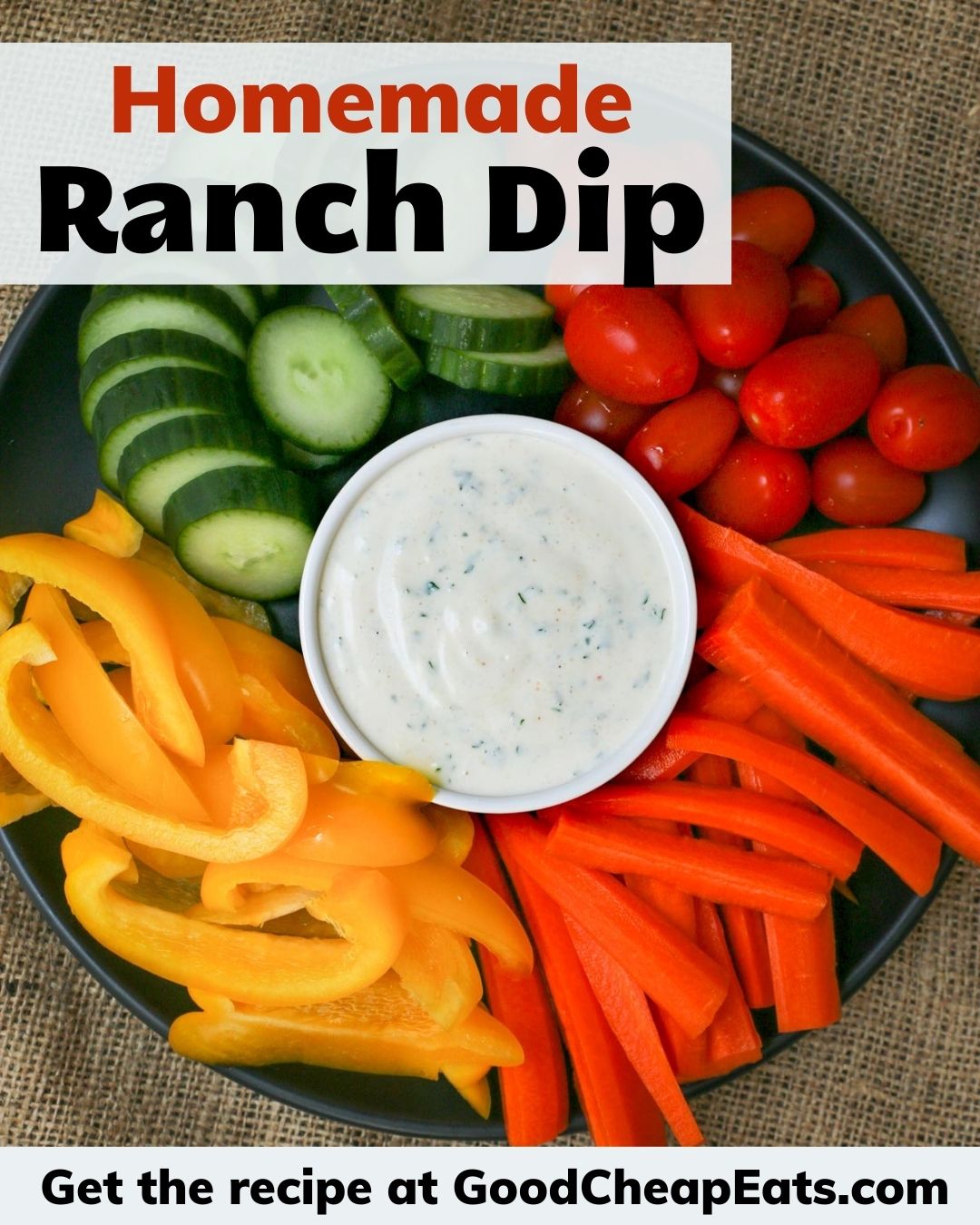 Homemade Buttermilk Ranch Dip - Good Cheap Eats