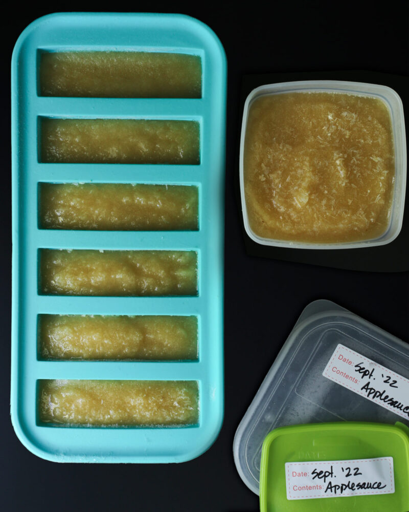 Can you freeze applesauce? - Good Cheap Eats