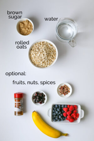 Overnight Oats with Water - Good Cheap Eats