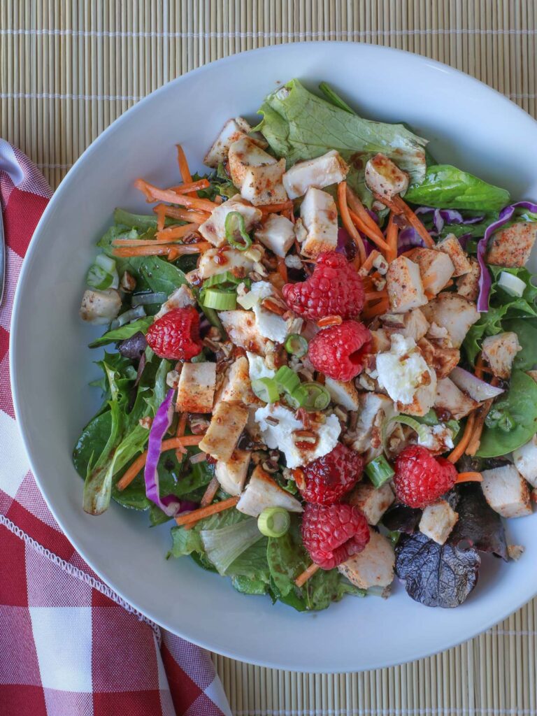 Chicken & Raspberry Salad - Good Cheap Eats