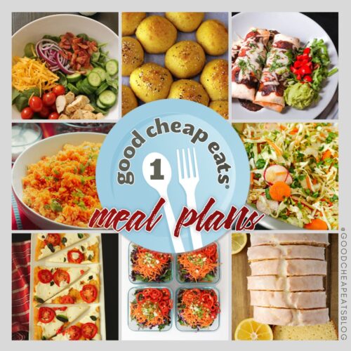 Meal Plan 1 - Good Cheap Eats