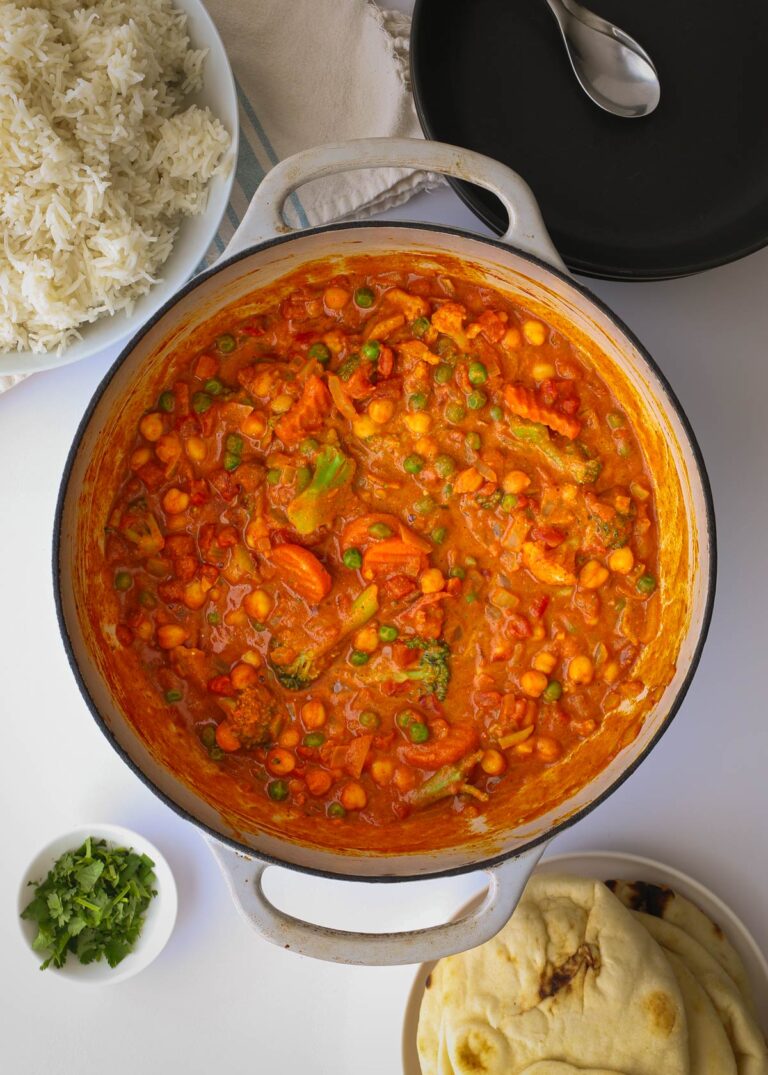 Easy Veggie Curry Recipe (Vegetarian Recipe) - Good Cheap Eats