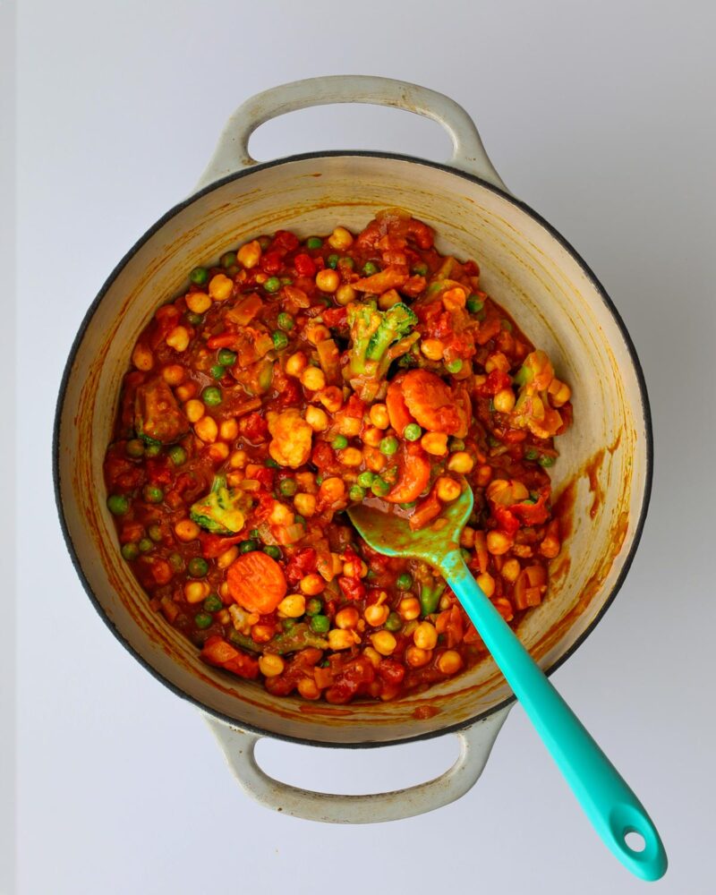 Easy Veggie Curry Recipe (Vegetarian Recipe) - Good Cheap Eats