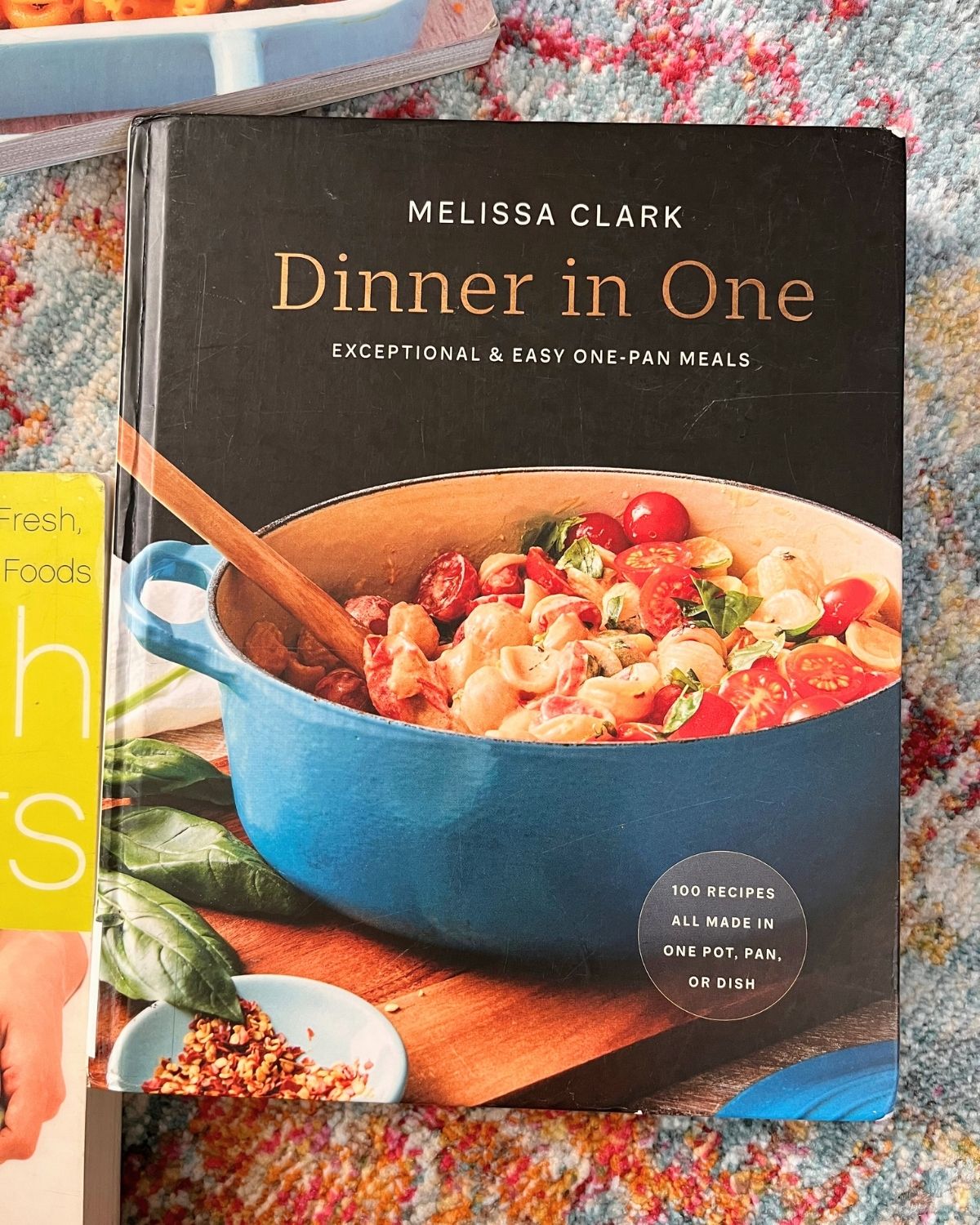 dinner in one cookbook by melissa clark.