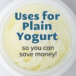 carton of yogurt with text overlay.