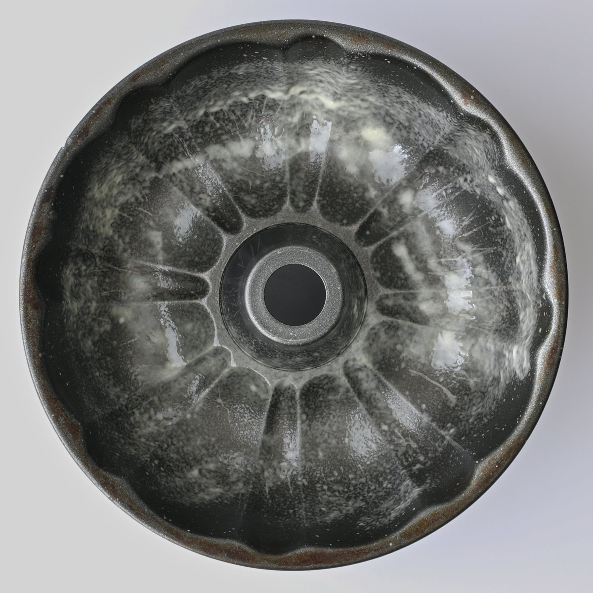 bundt pan sprayed with cooking spray.