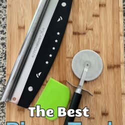 pizza tools, with text overlay.