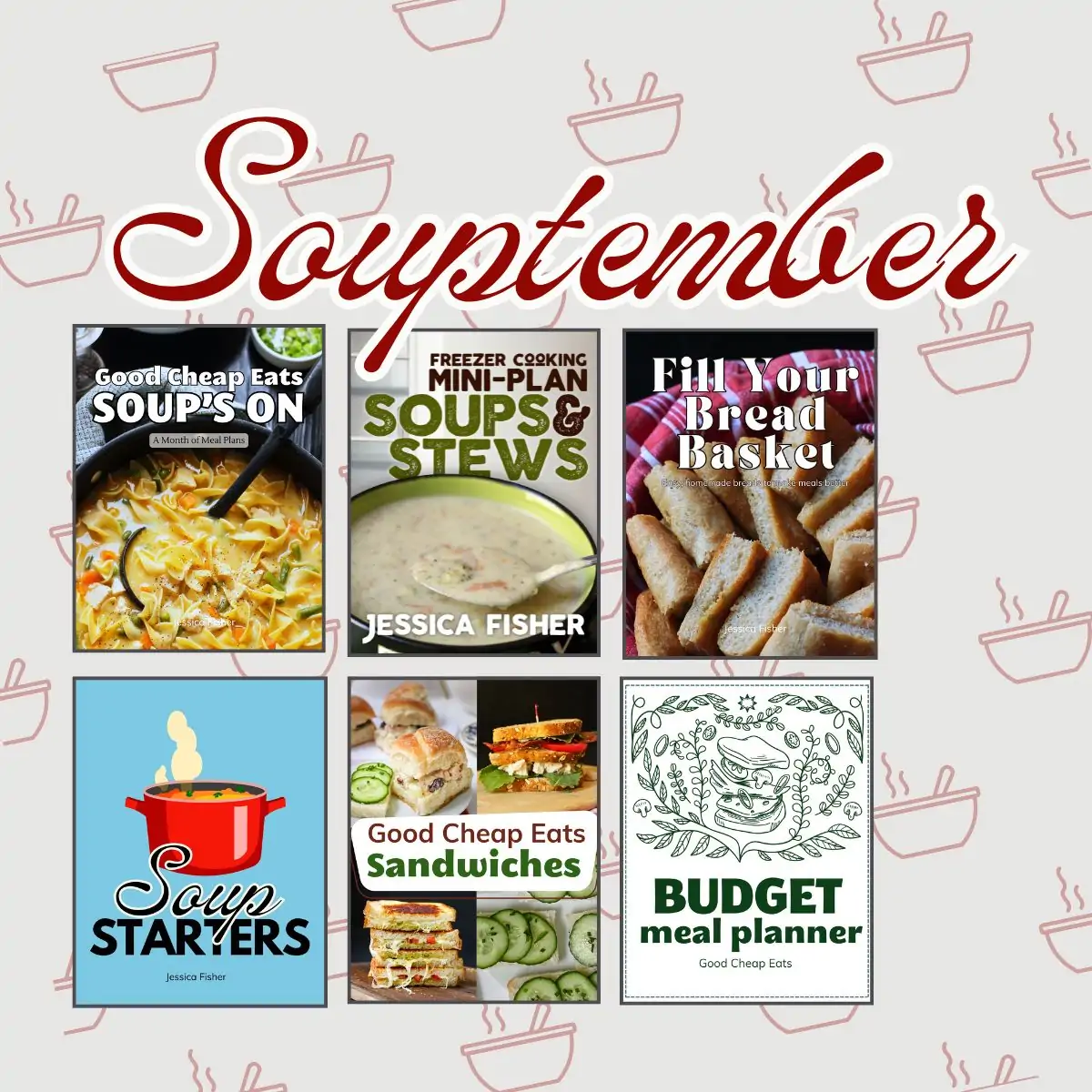promo graphic for souptember goodie box.