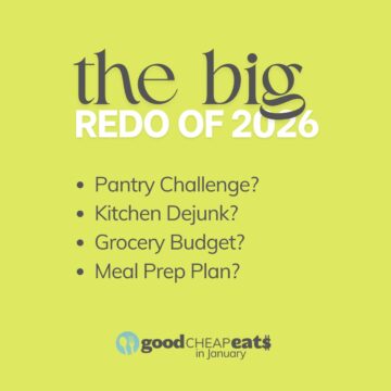 green graphic with ideas included in the big redo of 2026.