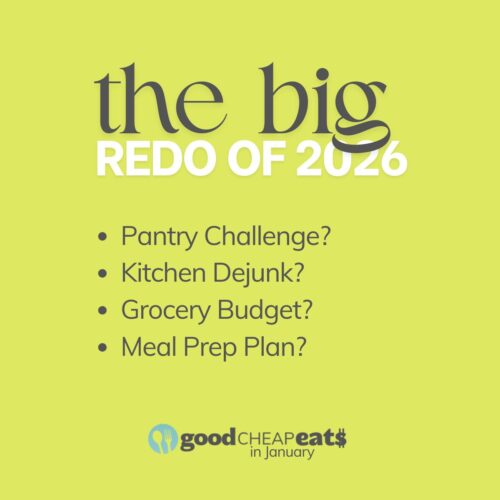 green graphic with ideas included in the big redo of 2026.