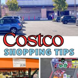 collage of costco images, with text overlay.
